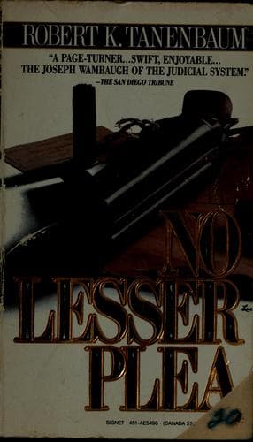 Tapa de No lesser plea