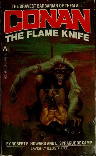 Tapa de Conan the flame knife