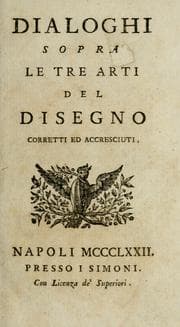 Tapa de Dialoghi sopra le tre arti del disegno