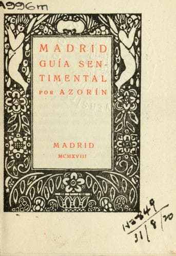 Tapa de Madrid, guía sentimental