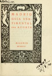 Tapa de Madrid, guía sentimental
