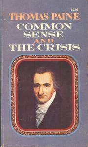 Tapa de Common sense and The crisis