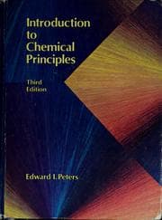 Tapa de Introduction to chemical principles