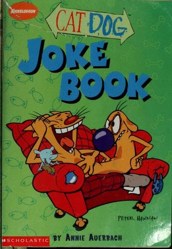 Tapa de CatDog joke book