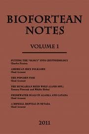Tapa de BioFortean Notes (Volume 1)