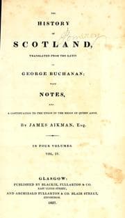 Tapa de The history of Scotland