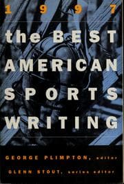 Tapa de The best American sports writing, 1997