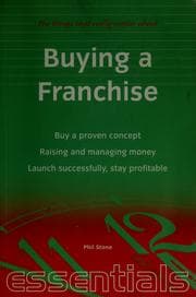 Tapa de Buying a franchise