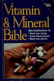 Tapa de The all new vitamin & mineral bible