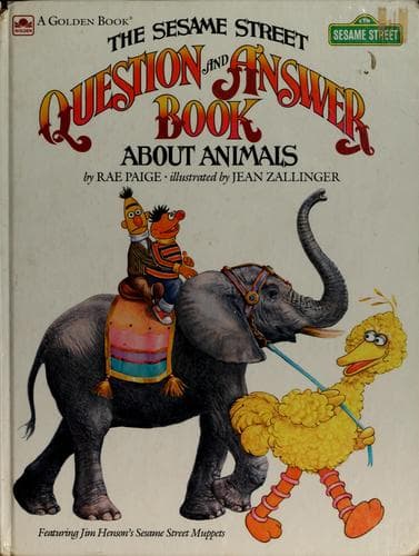 Tapa de Sesame Question & Answer Book;