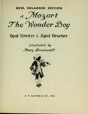 Tapa de New, enlarged edition of Mozart, the wonder boy