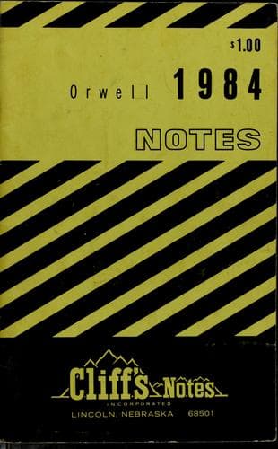 Tapa de 1984; notes