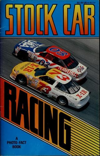Tapa de Stock car racing