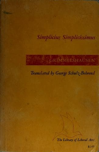 Tapa de Simplicius Simplicissimus