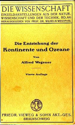 Tapa de Die Entstehung der Kontinente und Ozeane