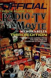 Tapa de The Official price guide to radio-TV & movie memorabilia