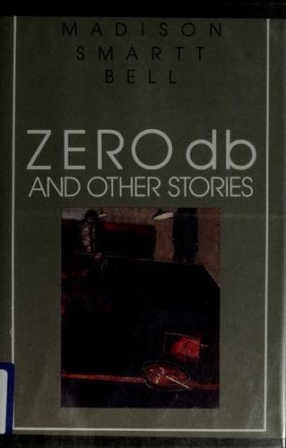 Tapa de Zero db and other stories