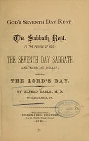 Tapa de God's seventh day rest