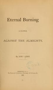 Tapa de Eternal burning