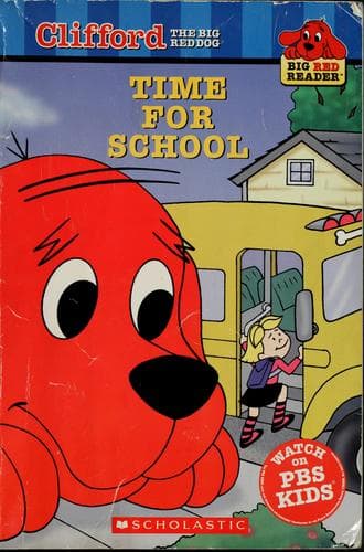 Tapa de Time For School (Big Red Readers)