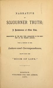 Tapa de Narrative of Sojourner Truth