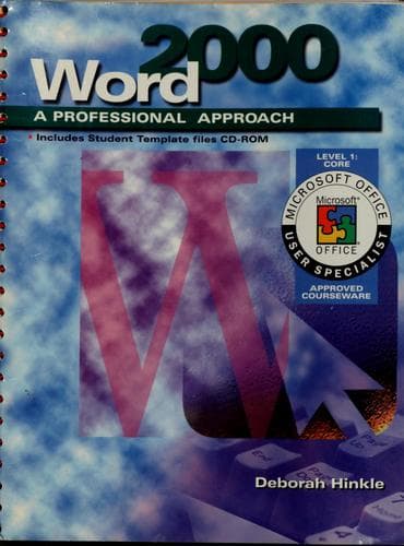 Tapa de Word 2000