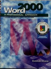 Tapa de Word 2000