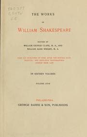 Tapa de The Works of William Shakespeare in Sixteen Volumes. Volume V (King John / King Richard II / Winter's Tale)