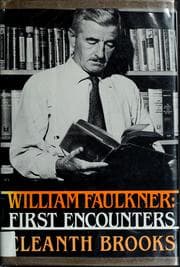 Tapa de William Faulkner, first encounters