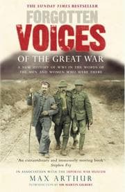 Tapa de Forgotten Voices of the Great War