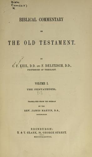 Tapa de The Pentateuch