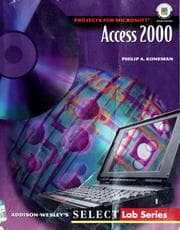 Tapa de Microsoft Access 2000