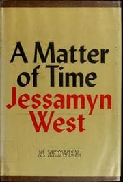 Tapa de A matter of time