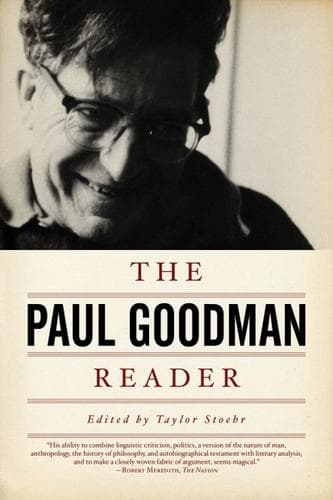 Tapa de The Paul Goodman Reader