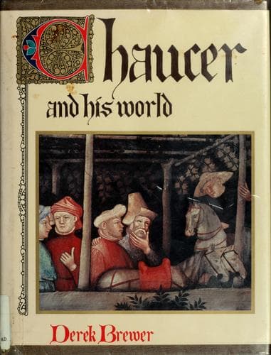 Tapa de Chaucer and his world