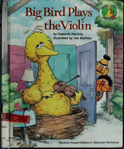 Tapa de Big Bird plays the violin
