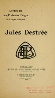 Tapa de Jules Destrée
