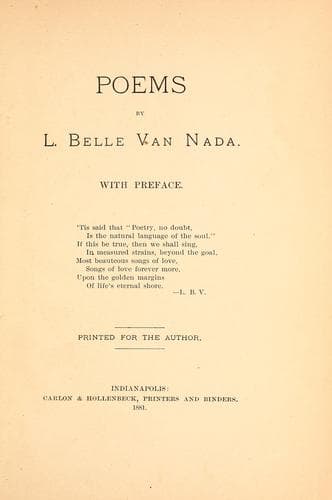 Tapa de Poems