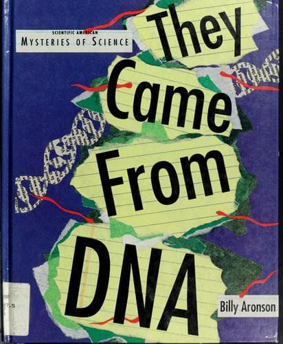 Tapa de They came from DNA