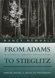 Tapa de From Adams to Stieglitz