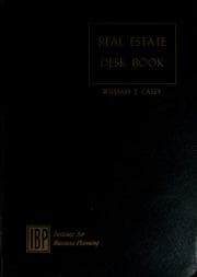 Tapa de Real estate desk book