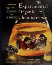 Tapa de Experimental organic chemistry