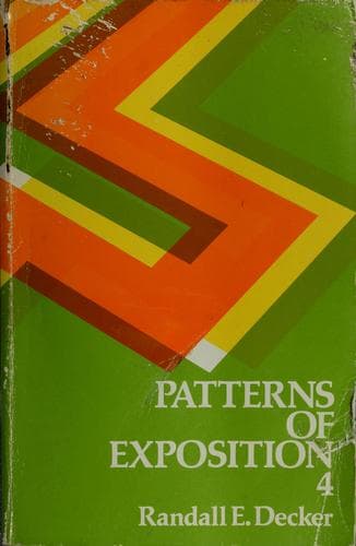 Tapa de Patterns of exposition