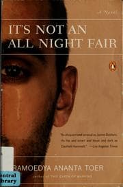 Tapa de It's not an all night fair