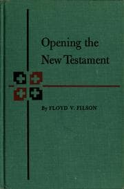 Tapa de Opening the New Testament