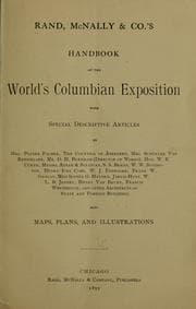 Tapa de Handbook of the World's Columbian Exposition