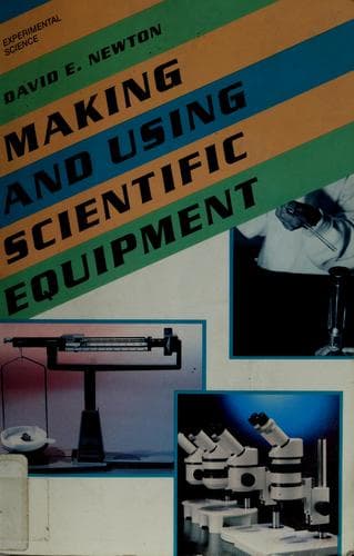 Tapa de Making and using scientific equipment