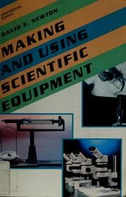 Tapa de Making and using scientific equipment