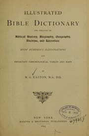Tapa de Illustrated Bible dictionary ...