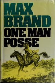 Tapa de One man posse